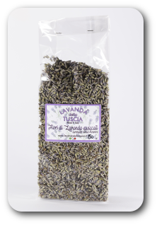 Fiori di lavanda essiccati 50 gr - prezzo 4 € per sacchetto